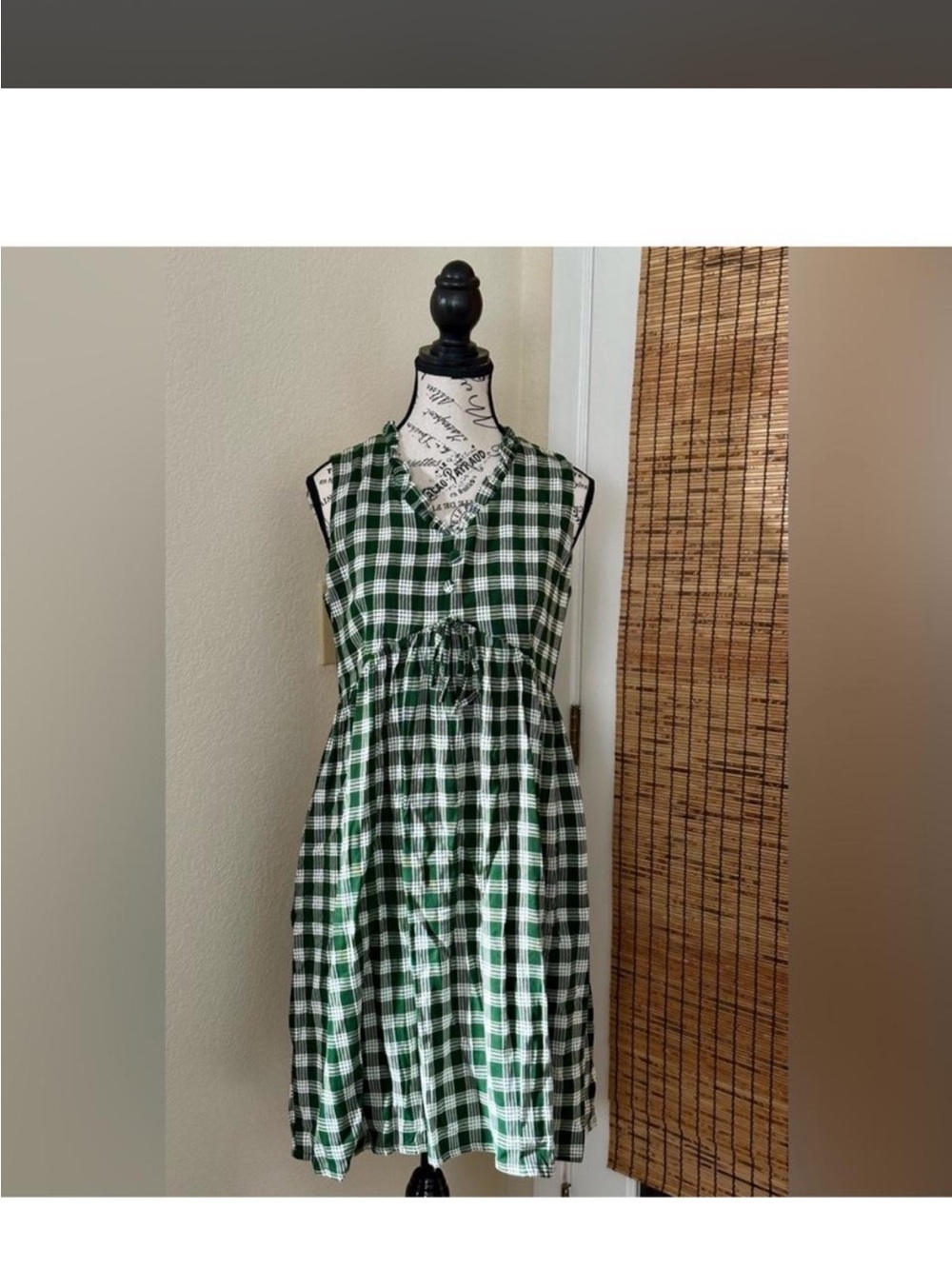 Kiele palaka dress small new
